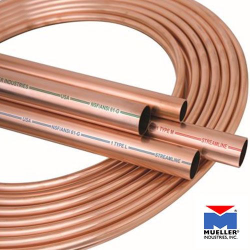 Mueller Copper Tubes